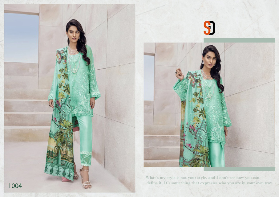 Shraddha Designer Pomposh Semi-Stitched Salwar Kameez Shraddha Designer Pomposh Semi-Stitched Salwar Kameez